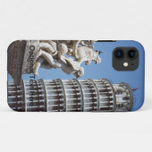 Leaning Tower van Pisa met Cherub Statue Case-Mate iPhone Case (Achterkant (horizontaal))