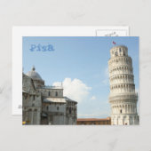 Leaningtoren Briefkaart (Voorkant / Achterkant)