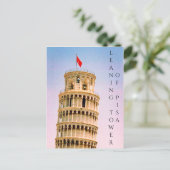 leanker pisa briefkaart (Staand voorkant)