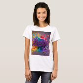 Leanne Persoonlijk Wit Shirt – Cadeau voor Haar (Voorkant volledig)