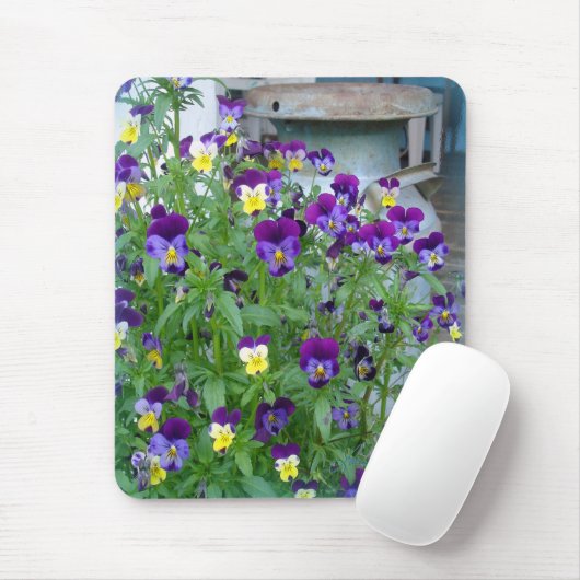 LeAnn's Violets Mousepad Muismat (Met muis)