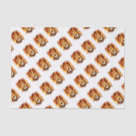 Leão Aquarela Tissuepapier (Voorkant)