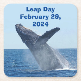 Leap Day 29 februari 2024 Kartonnen Onderzetters
