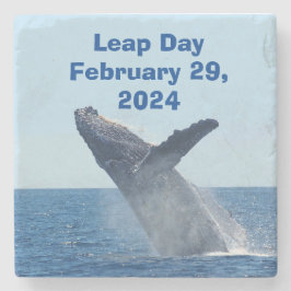 Leap Day 29 februari 2024 Stenen Onderzetter