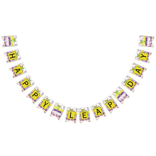 LEAP DAY Banner HAPPY (Alle)