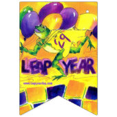 LEAP DAY Banner HAPPY (Eerste vlag)