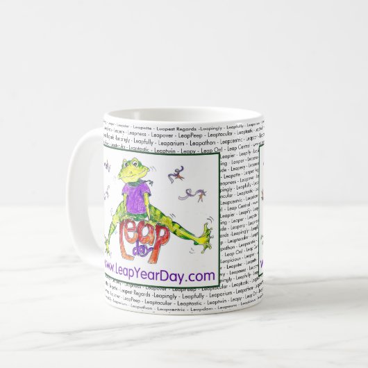 Leap Day Cup Mok (Voorkant links)