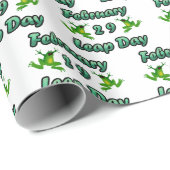 Leap Day Februari 29 Cadeaupapier (Rol Hoek)