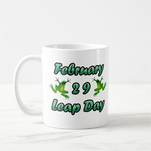 Leap Day Februari 29 Koffiemok (Links)