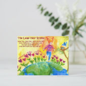 Leap Day Info Kaart (Staand voorkant)