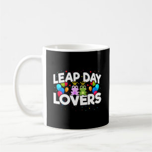 Leap Day Leap Year Weddenschap Jubileum Koffiemok
