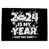 Leap Day Leaper 2024 is mijn jaar 29 feb verjaarda Groot Cadeauzakje (Achterkant)
