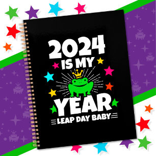 Leap Day Leapling 2024 is mijn jaar feb 29 verjaar Planner