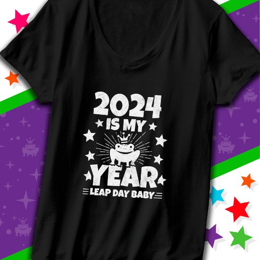 Leap Day Leapling 2024 is mijn jaar feb 29 verjaar T-shirt