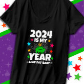 Leap Day Leapling 2024 is mijn jaar feb 29 verjaar T-shirt