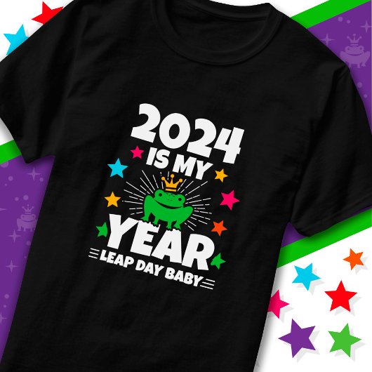Leap Day Leapling 2024 is mijn jaar feb 29 verjaar T-shirt