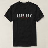 Leap Day Legend Leap Year 29 T-shirt (Design voorkant)