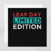 Leap Day Limited Edition 29 februari 2010 Gift Kaart (Voorkant / Achterkant)