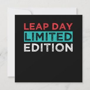 Leap Day Limited Edition 29 februari 2010 Gift Kaart