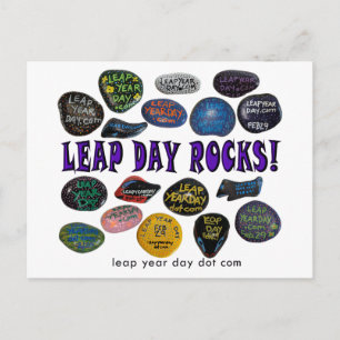 LEAP DAY ROCKS! BRIEFKAART