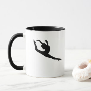 Leap- Een inspirerende mok voor gymnasten/ dansers
