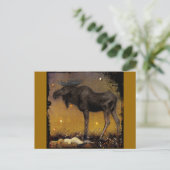 Leap Elk Princess Cotton Aslaap Briefkaart (Staand voorkant)