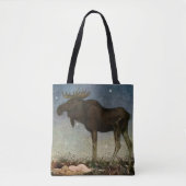 "Leap Finds the Sleeping Princess" van John Bauer Tote Bag (Voorkant)
