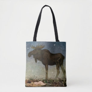 "Leap Finds the Sleeping Princess" van John Bauer Tote Bag