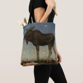 "Leap Finds the Sleeping Princess" van John Bauer Tote Bag (Dichtbij)