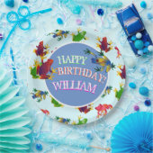 Leap Frog Tropisch Papieren Bordje (Feest)