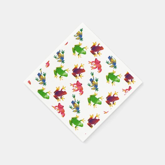 Leap Frog Tropisch Servet (Hoek)