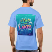 Leap into Lakes T-shirt Design (Achterkant)