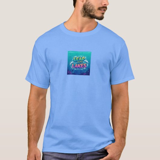 Leap into Lakes T-shirt Design (Voorkant)