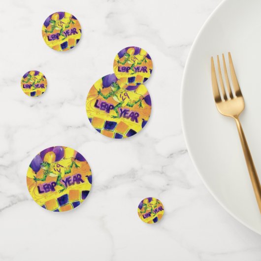 LEAP-JAAR CONFETTI (Groep)