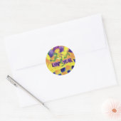 LEAP-JAAR RONDE STICKER (Envelop)