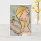 Leap of FAith - Wenskaart Kaart (Gele Bloem)