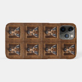 Leap of Natuur: een kangoeroe houtprint Case-Mate iPhone Case (Achterkant (horizontaal))
