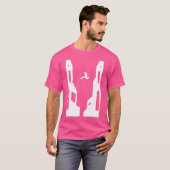 Leap Of Skill Freerunning Parkour T-shirt (Voorkant volledig)