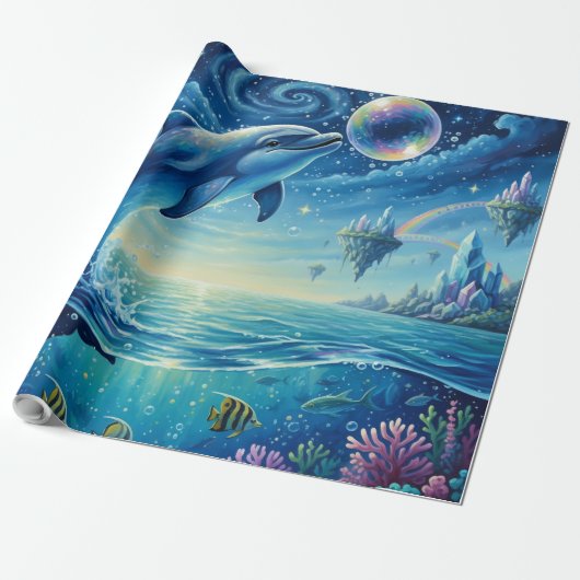 Leap of wonder cadeaupapier (Uitgerold)