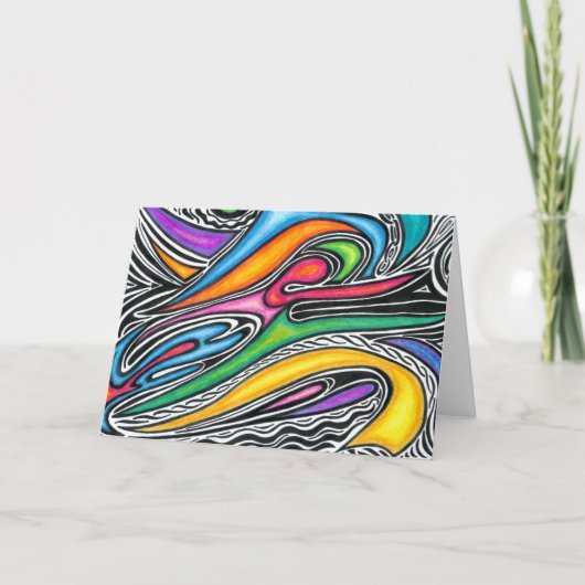 Leap Wenskaart Kaart (Voorkant)