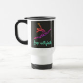 "Leap with Faith" Travel Coffee Mug Reisbeker (Links)