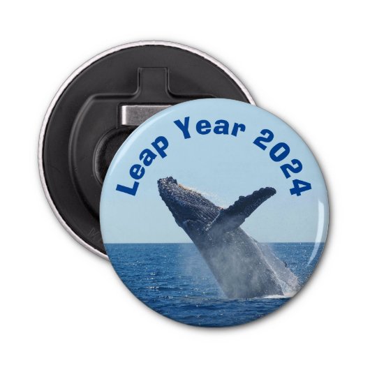 Leap Year 2020 Bottle Opener (Voorkant)