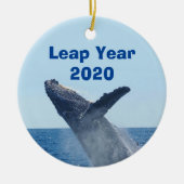 Leap Year 2020 Keramisch Ornament (Voorkant)