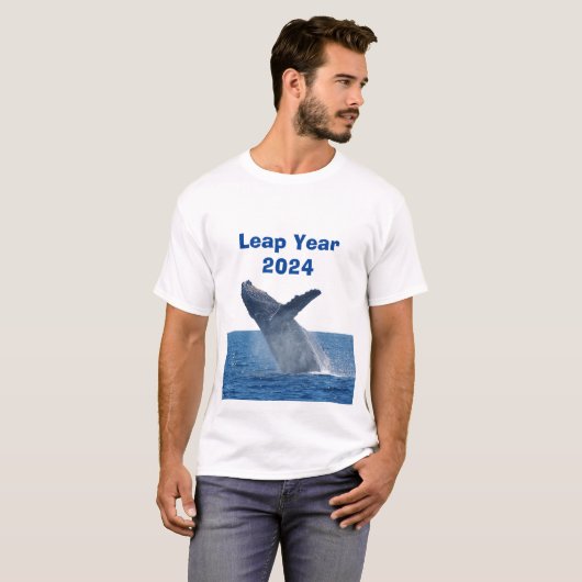 Leap Year 2024 T-shirt (Voorkant volledig)