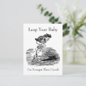 Leap Year Baby Briefkaart (Staand voorkant)