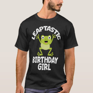 Leap Year Birthday Girl Pun 29th Frog T-shirt