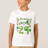 Leap Year Birthday T-shirt (Voorkant)