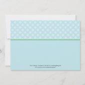 Leap Year Boy Foto Aankondiging van de Aankondigin (Achterkant)