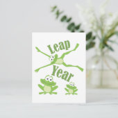 Leap Year Briefkaart (Staand voorkant)