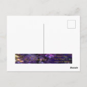 Leap Year Happy Birthday-kaart Briefkaart (Achterkant)